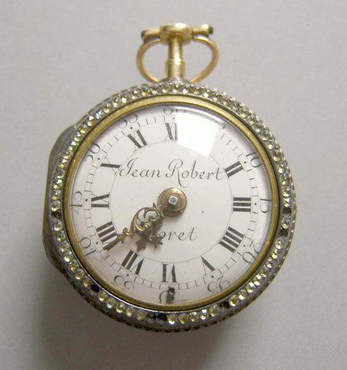 Appraisal: French pocket watch signed Jean Robert Soret