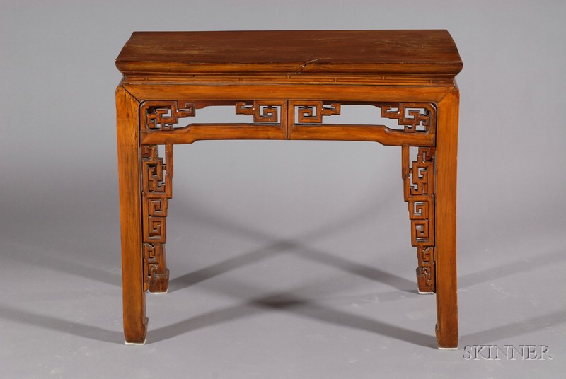 Appraisal: Pine Altar Table China early th century lg ht dp