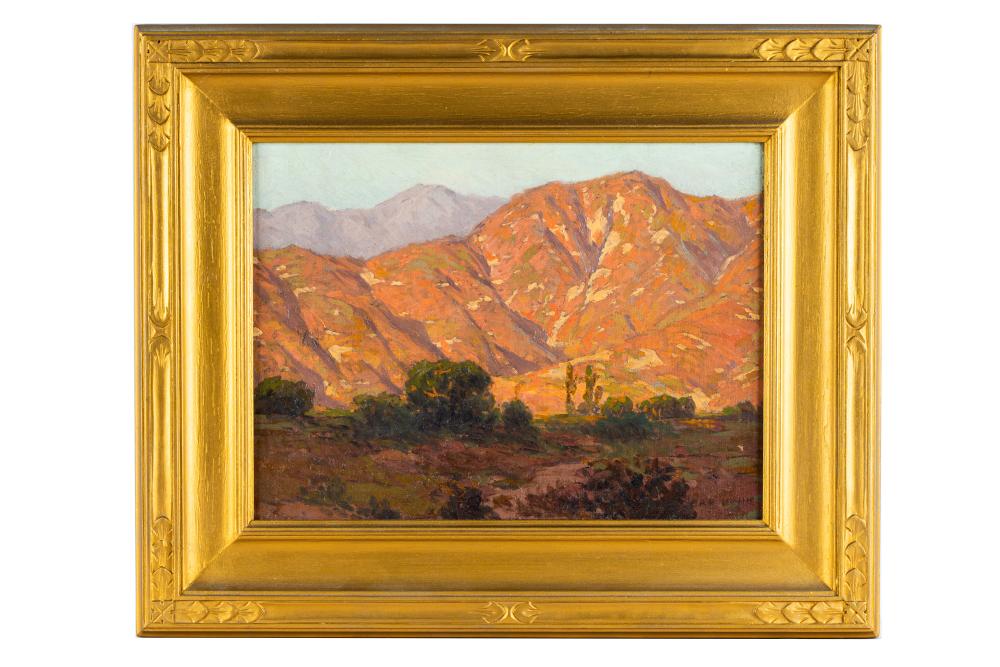 Appraisal: EDGAR PAYNE - MOUNTAIN LANDSCAPEoil on board signed lower right