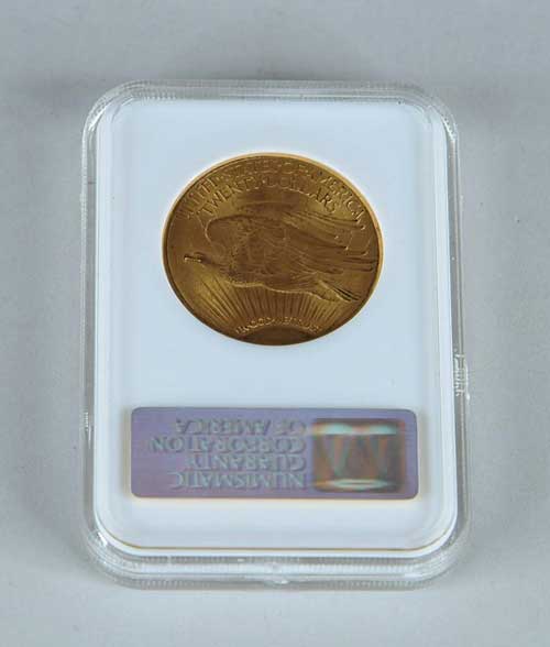 Appraisal: COIN ST GAUDENS GOLD PIECE Housed in an NGCA case