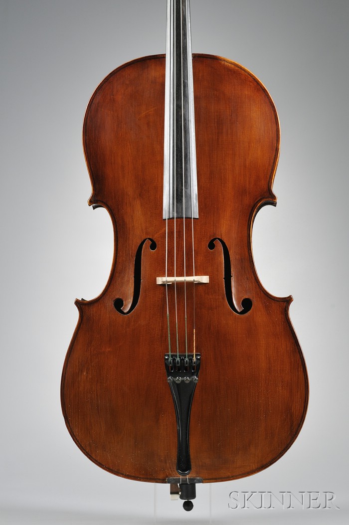 Appraisal: Modern Violoncello labeled MICHELANGELO PUGLISI length of back cm