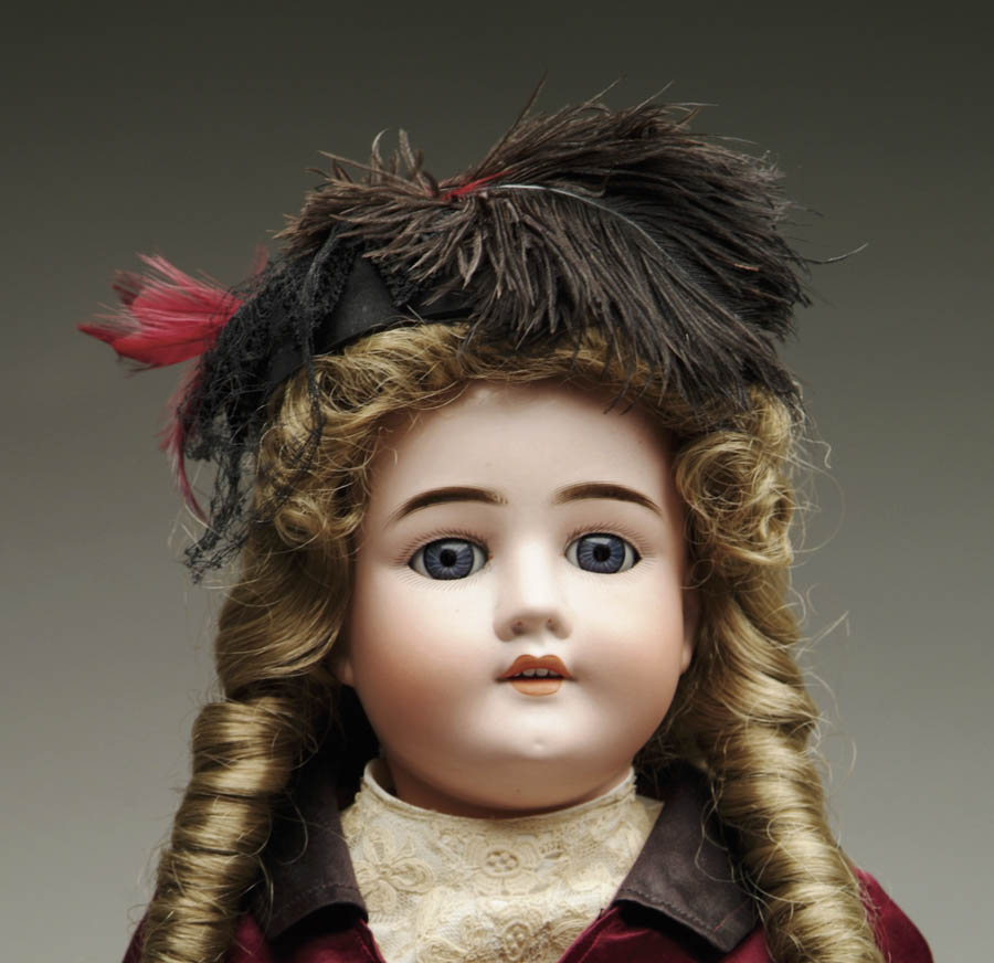 Appraisal: KLEY HAHN CHILD DOLL SIZE cm with head incised K