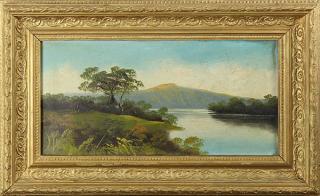 Appraisal: Painting Summer Lake American School th century Summer Lake oil