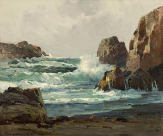 Appraisal: Jack Wilkinson Smith ''California Coast'' signed lower left Jack Wilkinson