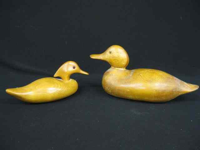 Appraisal: Wooden Duck Decoys Fuller South Bay