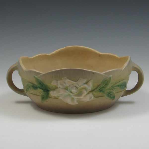 Appraisal: Roseville Gardenia Bowl marked Roseville USA - '' small glaze