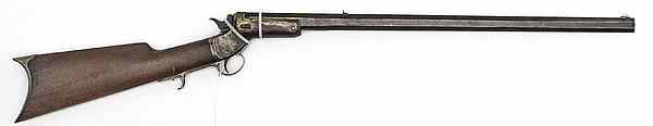 Appraisal: Stevens Tip-Up Rifle Without Fore End cal octagonal barrel S