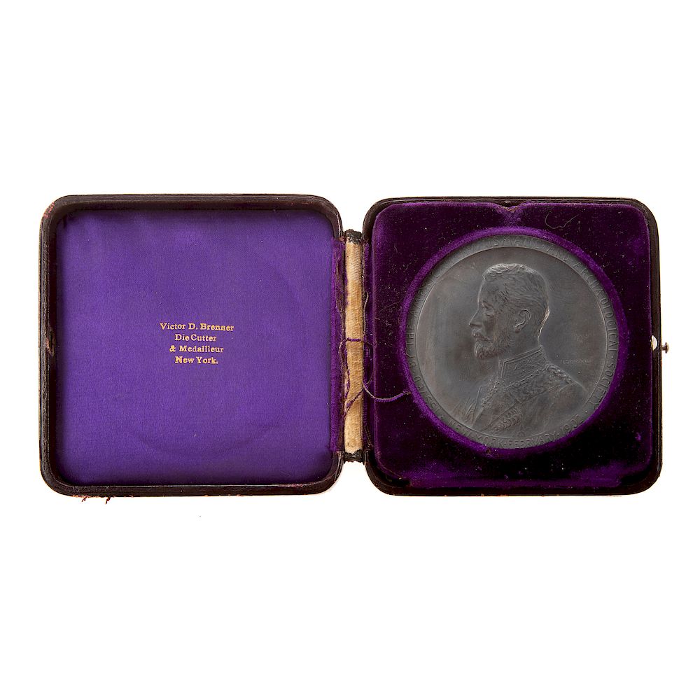 Appraisal: Prince Henry of Prussia Medal by Victor D Brenner In