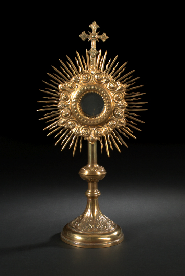 Appraisal: French Gilt-Brass and -Copper Monstrance fourth quarter th century of