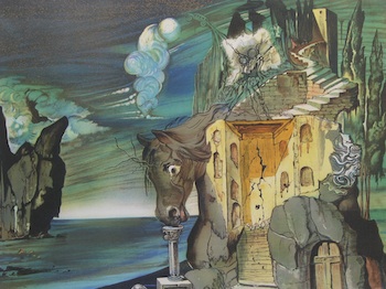 Appraisal: After Salvador Dali Spanish - Lithograph in colors with gold