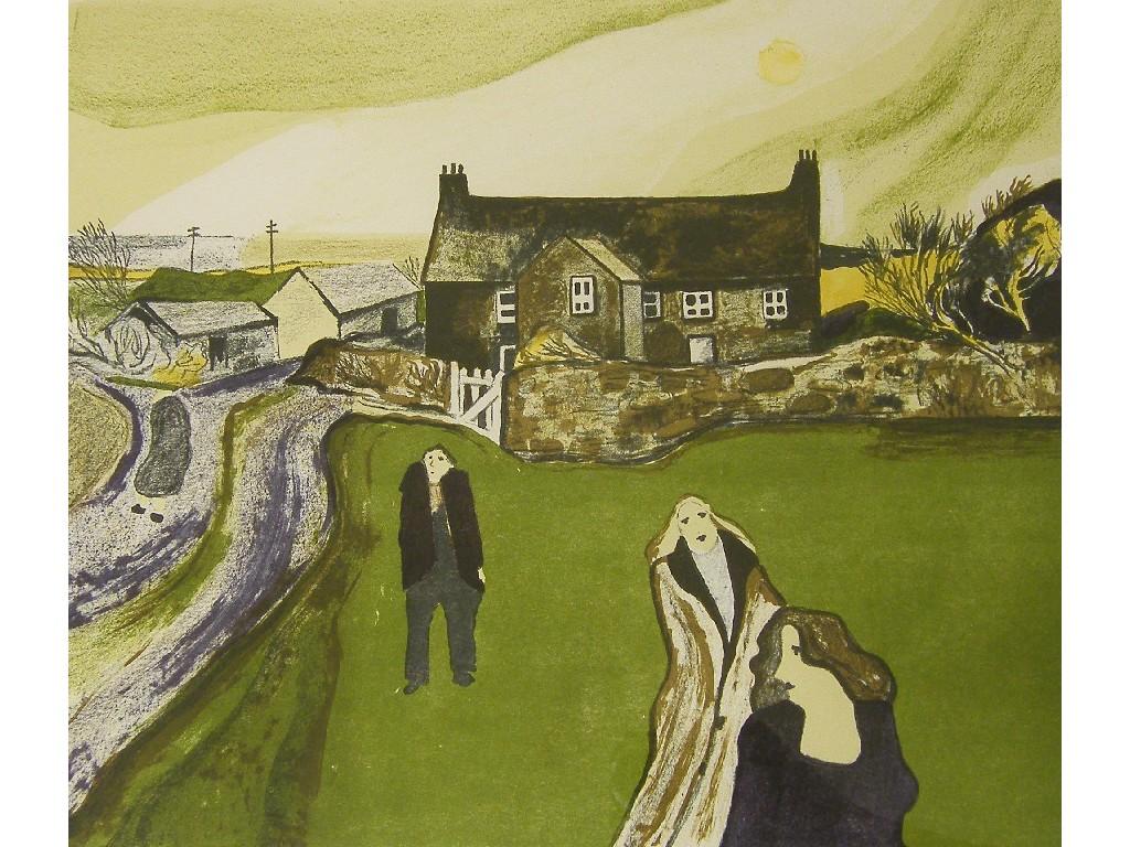 Appraisal: Gill Watkiss born - 'Tregarthan Farm' signed and dated '