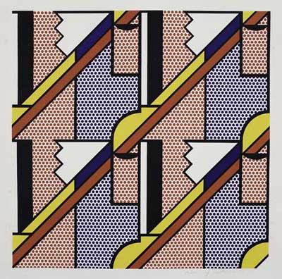 Appraisal: ROY LICHTENSTEIN Modern Print Color lithograph and screenprint on Special