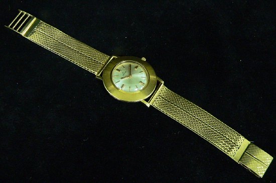 Appraisal: A lady's Enicar wristwatch the bracelet type strap marked