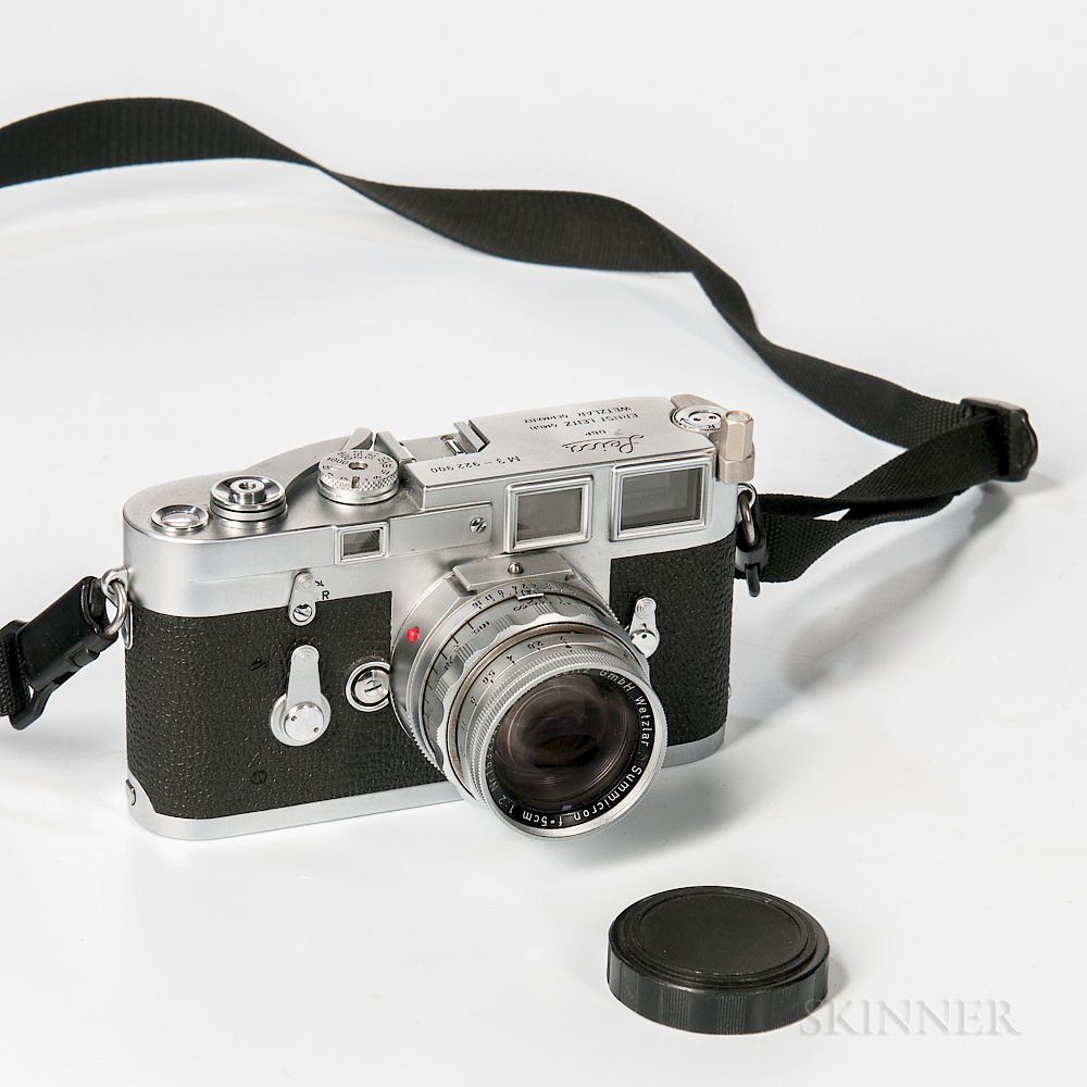 Appraisal: Leica M and cm Summicron Lens Leica M and cm