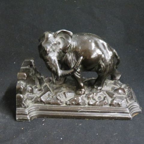 Appraisal: Deco Figurine of an Elephant