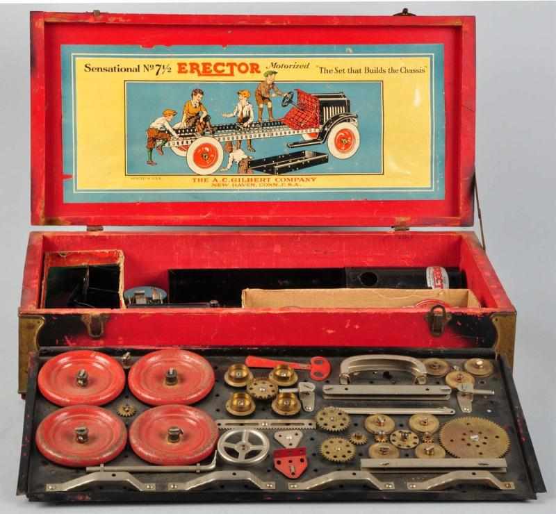 Appraisal: Erector No - Truck Set Description American Circa s Made