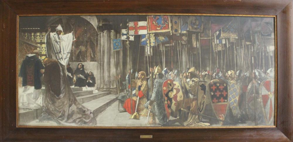 Appraisal: PRINT AFTER EDWIN A ABBEY United States England - The