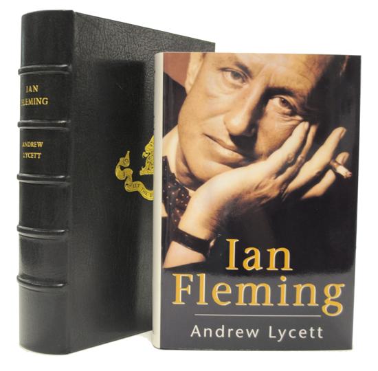 Appraisal: LYCETT Andrew Three copies of his biography Ian Fleming London