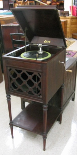 Appraisal: FLOOR MODEL DISC PHONOGRAPH Thomas A Edison Inc model A-