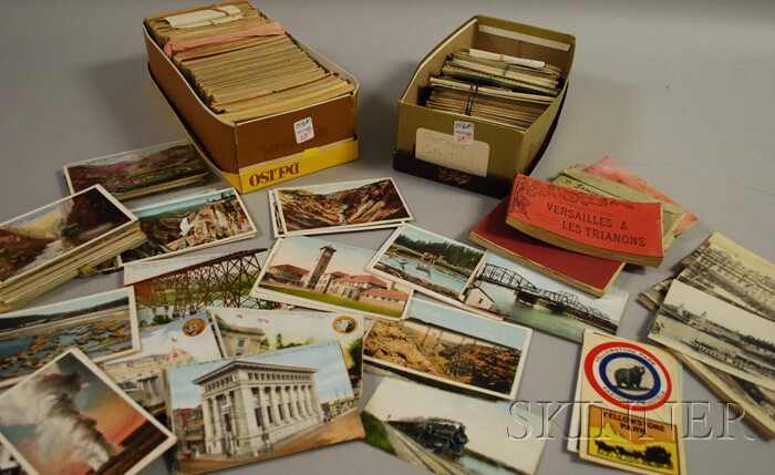 Appraisal: Collection of Early th Century European Postcards with a Group