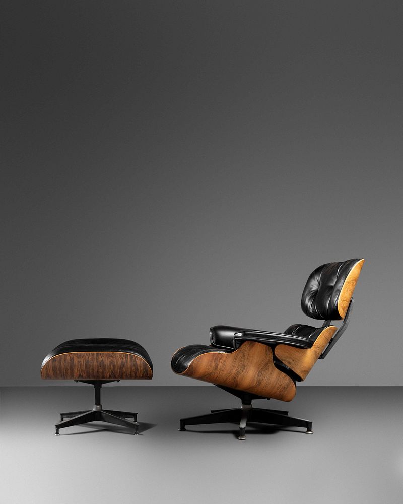 Appraisal: Charles and Ray Eames American - American - Lounge Chair