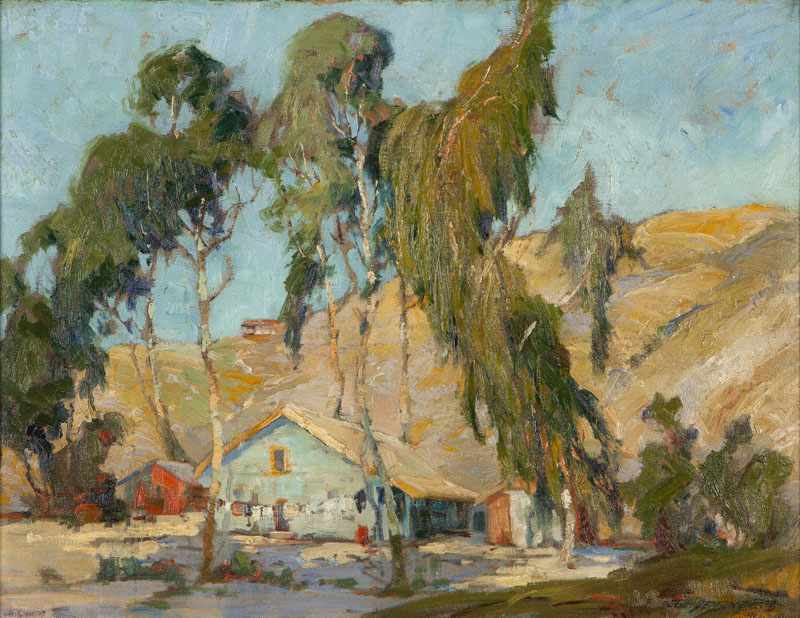 Appraisal: George Demont Otis - Kentfield CA The Little Blue House