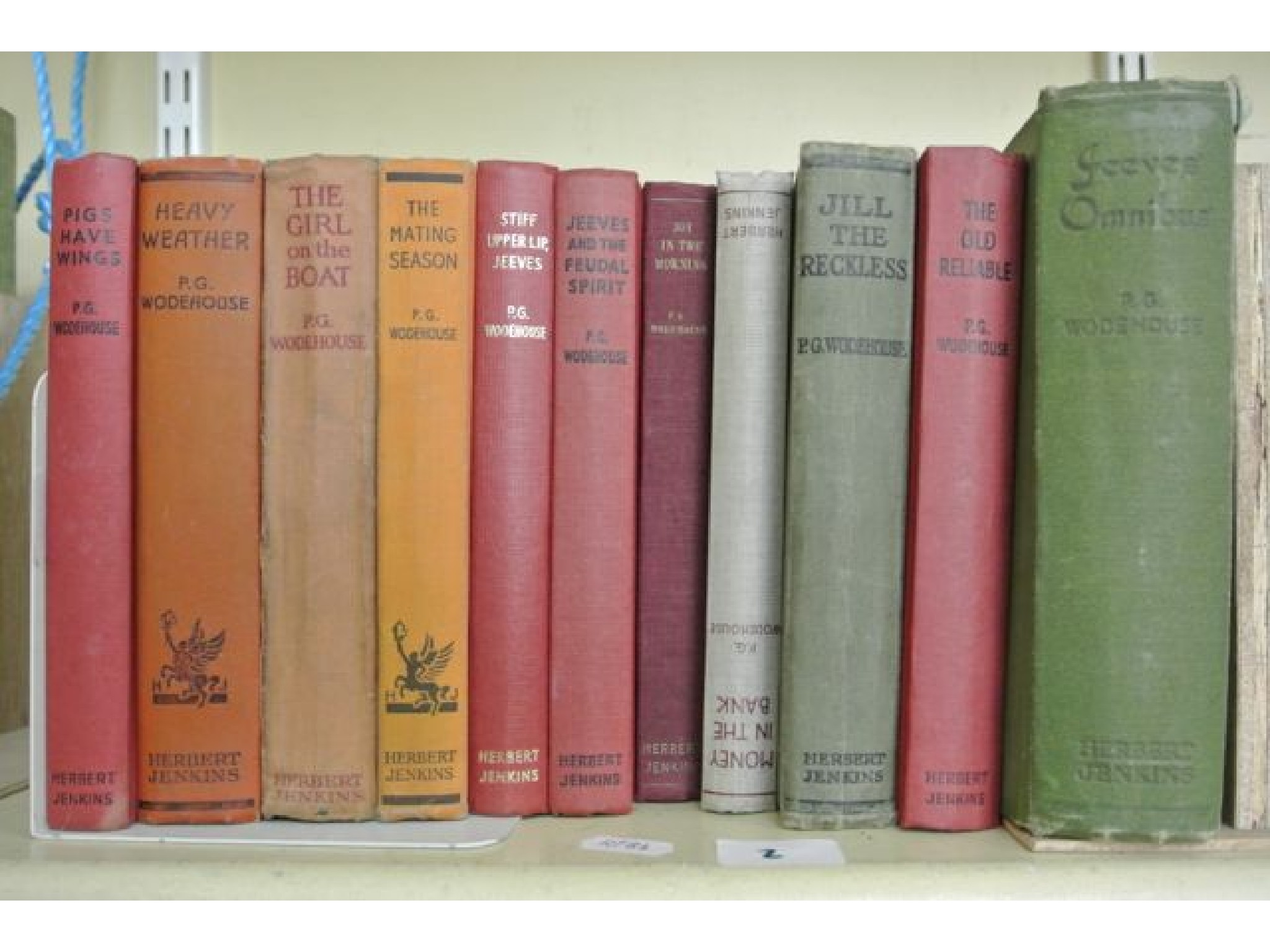 Appraisal: PG Wodehouse - eleven volumes