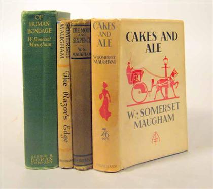 Appraisal: vols Maugham W Somerset The Moon and Sixpence London W