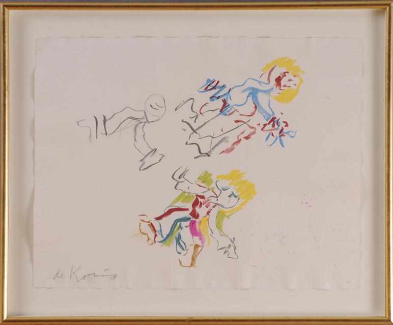 Appraisal: WILLEM DE KOONING AMERICAN - ''FOR LISA'' Lithograph in colors