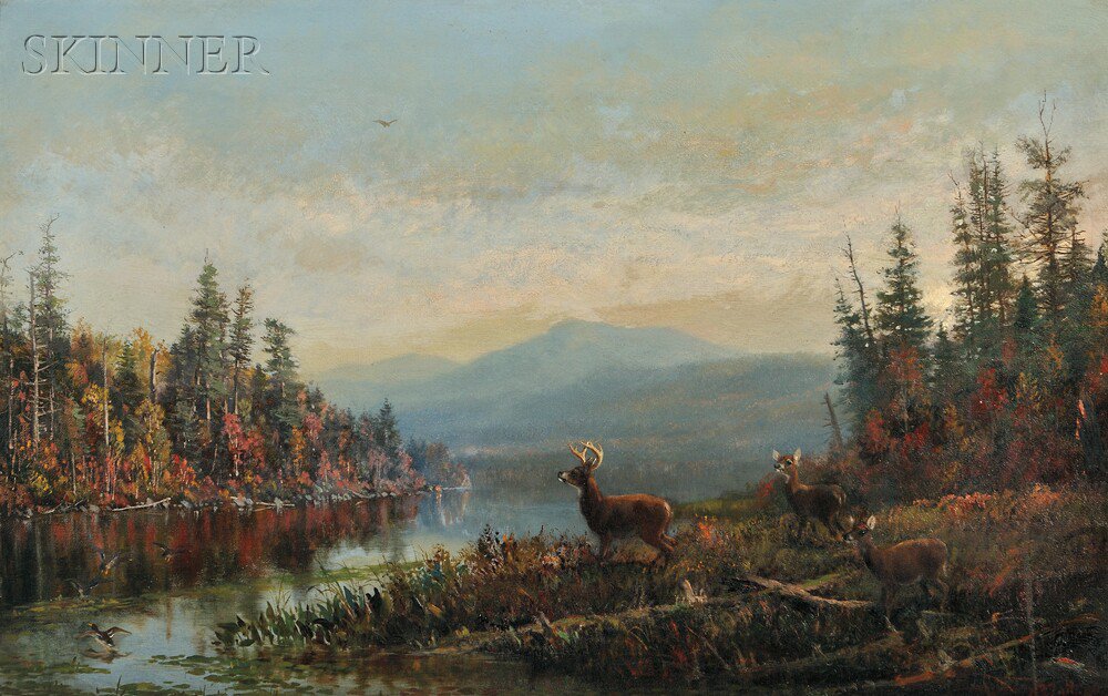 Appraisal: Arthur Fitzwilliam Tait American - South Pond n' Long Lake