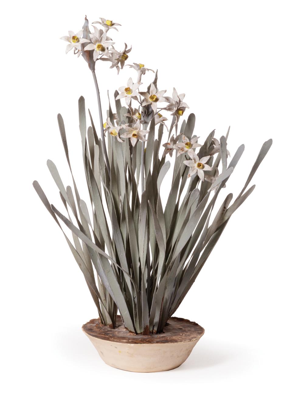 Appraisal: Attributed to Joseph Bonhage American New Orleans - White Jonquils