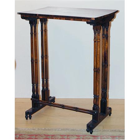 Appraisal: Nest of Two Regency Rosewood Tables Estimate -