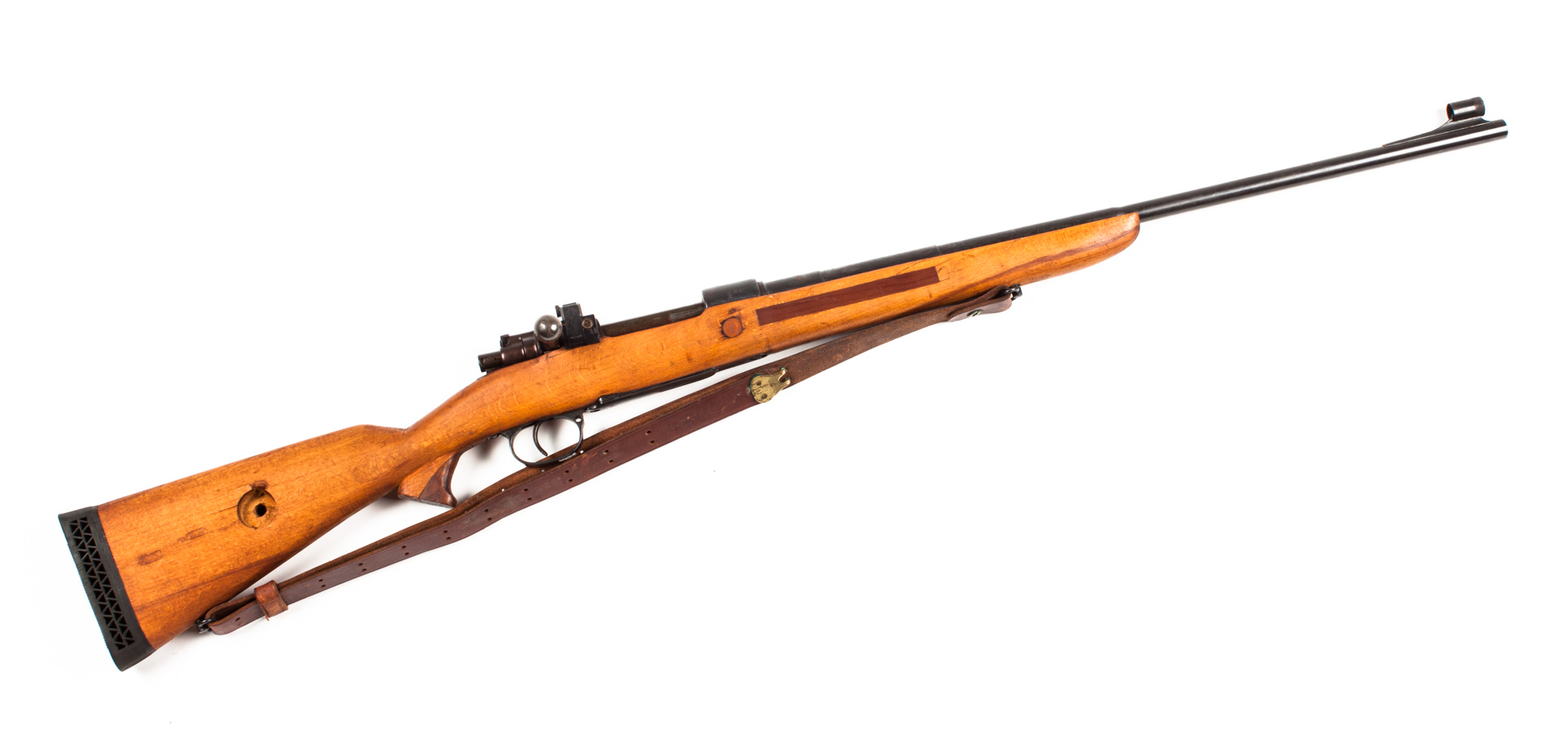 Appraisal: Sporterized German Model mm rifle Serial with Danzig armory marks