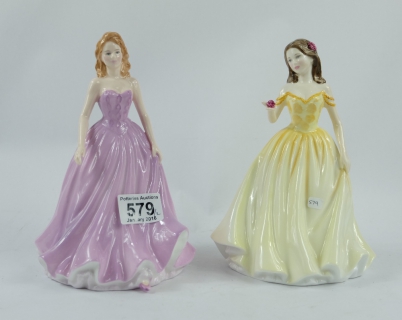 Appraisal: Royal Doulton Lady figures Naomi HN and Rose HN