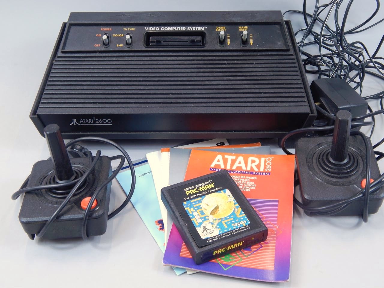 Appraisal: An Atari computer system with various accessories to include joysticks