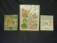 Appraisal: PAPER DOLLS AND BOOK This is a lot of paper