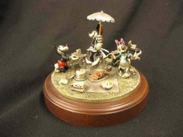 Appraisal: Disney Hudson Creek Pewter Figurine ''Picnic Time'' limited edition ''