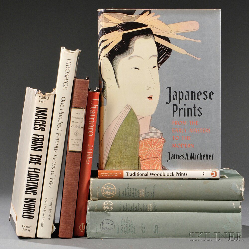 Appraisal: Nine Books on Japanese Art including Sotheby's Henri Vever Collection