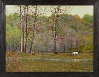 Appraisal: Murrell Butler Louisiana The White Horse Oak Hill Plantation St