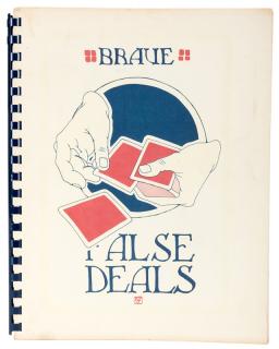 Appraisal: Braue Fred False Deals Oakland An unnumbered copy from the