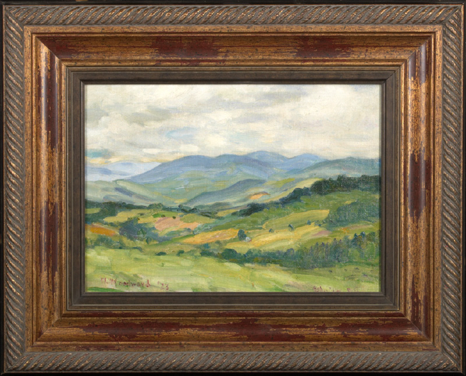 Appraisal: William Woodward American New Orleans - Asheville North Carolina oil