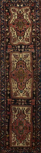 Appraisal: Antique Hamadan Runner ' x '