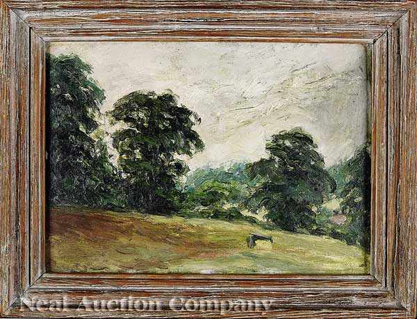 Appraisal: Ellsworth Woodward American New Orleans - Southern Landscape oil on