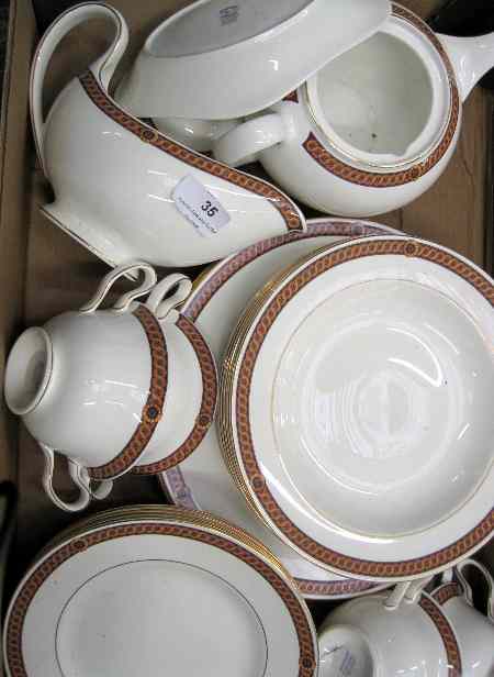 Appraisal: Wedgwood Commodore part Dinner and Tea Set