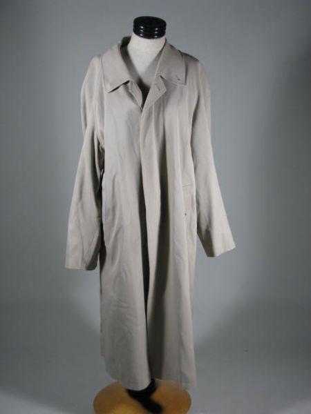 Appraisal: Men's Burberry Trench Coat R exterior cloth cotton polyester lining