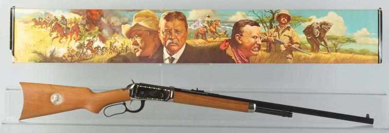 Appraisal: Winchester Model Theodore Roosevelt Rifle Description Serial TR Cal GA