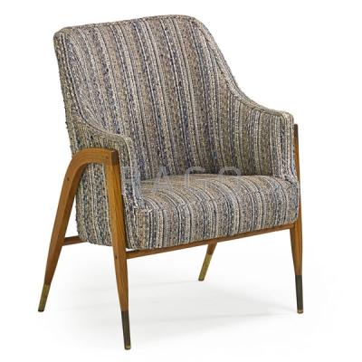 Appraisal: EDWARD WORMLEY DUNBAR Lounge chair Condition Report