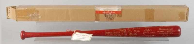 Appraisal: s Cincinnati Facsimile Signature Baseball Bat Description From the Cincinnati