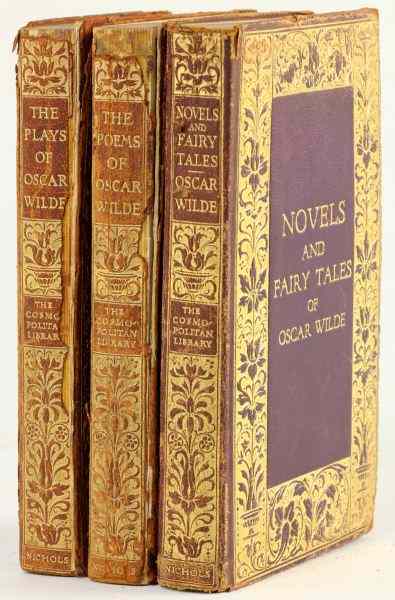 Appraisal: Oscar Wilde Set of Three Volumes New York H S