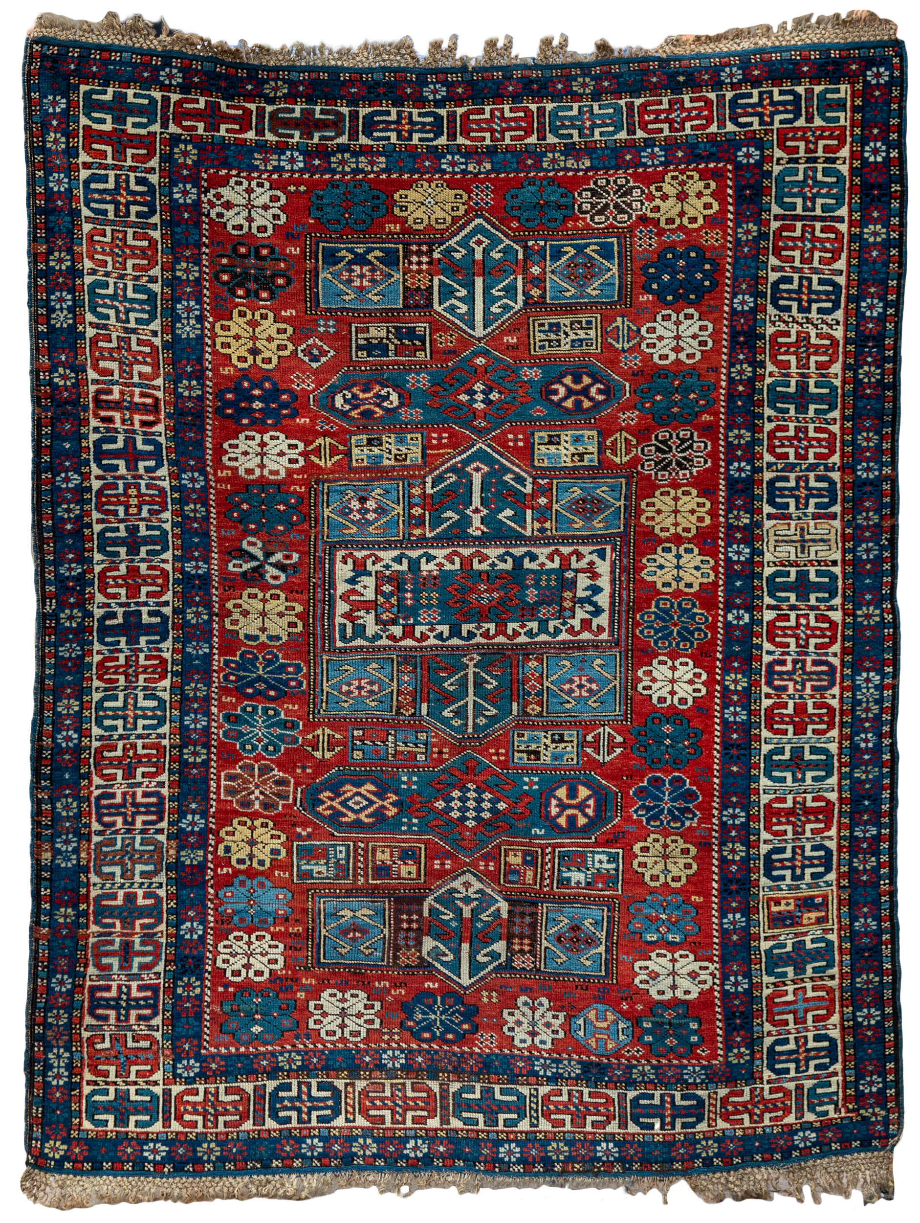 Appraisal: CAUCASIAN SHIRVAN ORIENTAL RUG Late th century